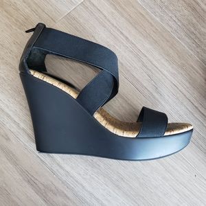 Charles David wedge heel with cork